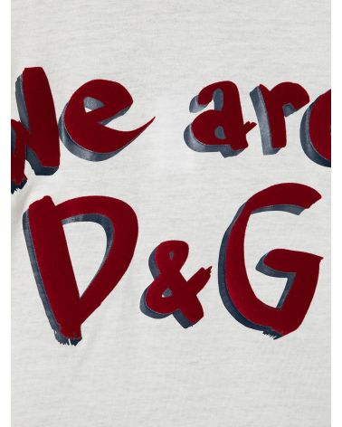 T-SHIRT ML WE ARE D&G