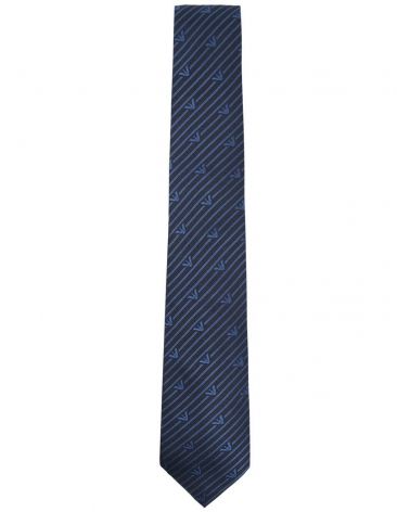 Cravatta seta motivo jacquard