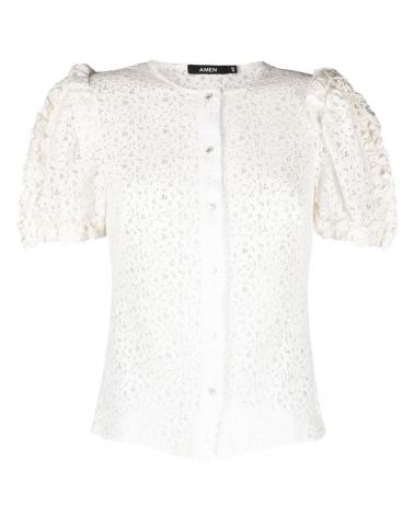 BLUSA MM IN PIZZO
